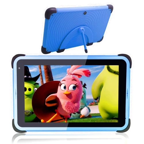 CWOWDEFU Kids Tablet 7 inch 32GB COPPA Certified Children's Learning Tablets Android 13 Tableta WiFi Tablette for Children Toddler Boys, Blue