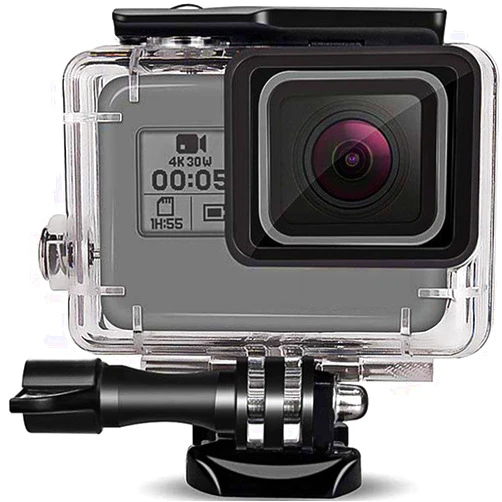 FitStill 148FT/45M Waterproof Housing for Go Pro Hero 2018/7/6/5 Black,Protective Underwater Dive Case Shell with Bracket for Go Pro Hero7 Hero6 Hero5 Black Action Camera Accessories