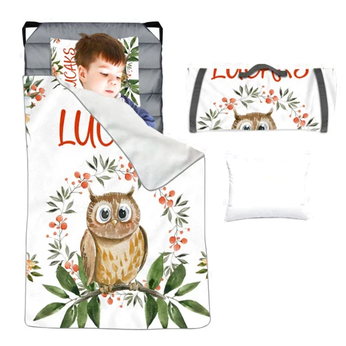 Altraty Personalized Toddler Nap Mat - Custom Name Slumber Bag with Personalized Design, Soft and Cozy Flannel Sleeping Bag for Kids, Perfect for Daycare, Preschool 5