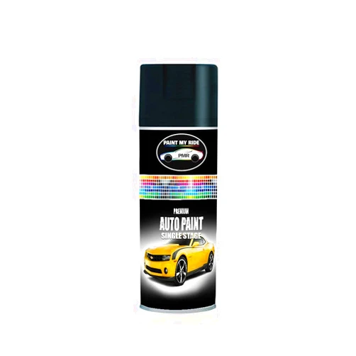 Paint My Ride Single Stage Spray Paint for Nissan color Black Metallic EEC