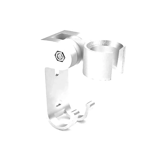 JBJIABIHUO Aluminum Shower Base Holder Adjustable Wall Mounted Shower Head Stand Bracket Rustproof Head Support Holder Bathroom Fitting