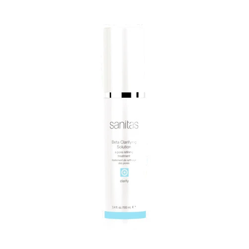 Sanitas Skincare Beta Clarifying Solution, Clarifying, Exfoliation Treatment, Salicylic Acid, 3.4 Ounces