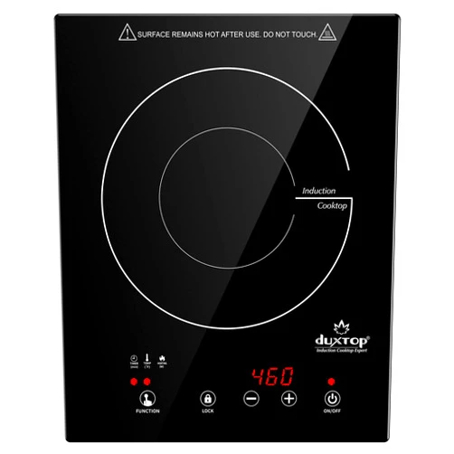 Duxtop Built-in Induction Cooktop, Portable Countertop Burner, Sensor Touch Induction Burner, 170-Minute Timer, Safety Lock, 1800W BT-200T1/8600BI