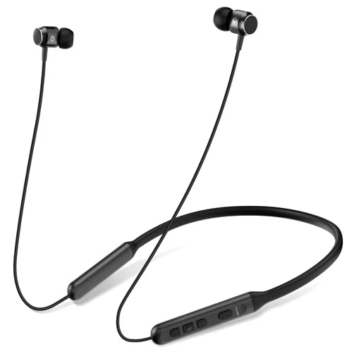 Toztnix Neckband Bluetooth Headphones, Wireless Bluetooth 6.0 Earbuds with Microphone, Comfortably Light, Deep Bass Earphones 35H Playtime, IPX5 Waterproof, Magnetic Headset for Workout (Black)
