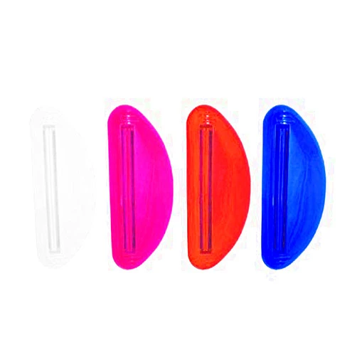 Generic 1 PC Toothpaste Tube Squeezer Dispenser Tube Rolling Holder Practical Reusable Toothpaste Tube Sealing Clip Bathroom Accessories Creative