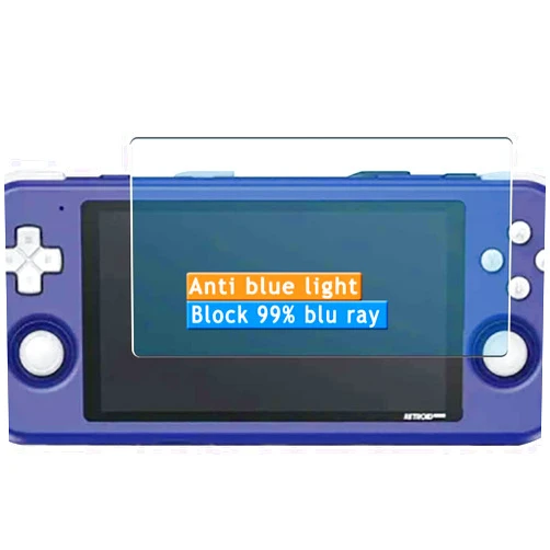 Vaxson 3-Pack Anti Blue Light Screen Protector, compatible with Retroid Pocket 3 TPU Film Protectors Sticker [ Not Tempered Glass ]