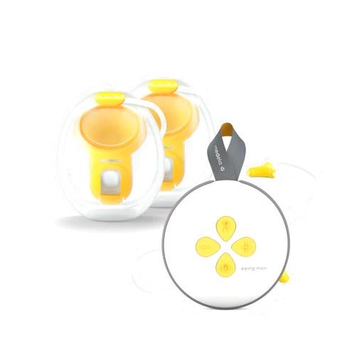 Medela Swing Maxi Hands-Free Breast Pump | Easy, Intuitive, Ideal for On The Go Double Electric Hands Free Breast Pump