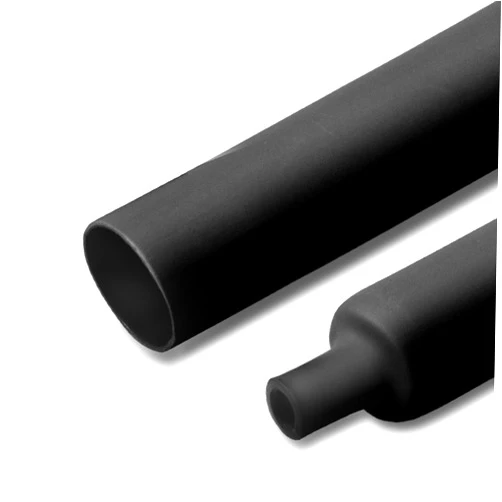 MILAPEAK 1 inch (Diameter) 3:1 Dual Wall Adhesive Heat Shrink Tubing, Large Glue Lined Marine Cable Sleeve Tube, Premium Wire Wrap Protector for DIY by MILAPEAK (4 Feet, Black)