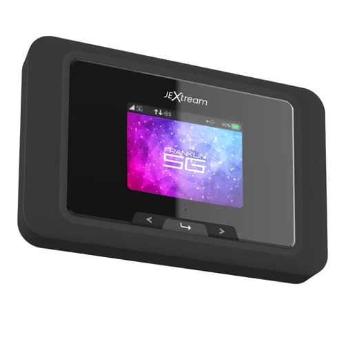 Generic Franklin Wireless JEXtream RG2100 (T-Mobile) 5G WiFi 6 Mobile Hotspot Router - Black