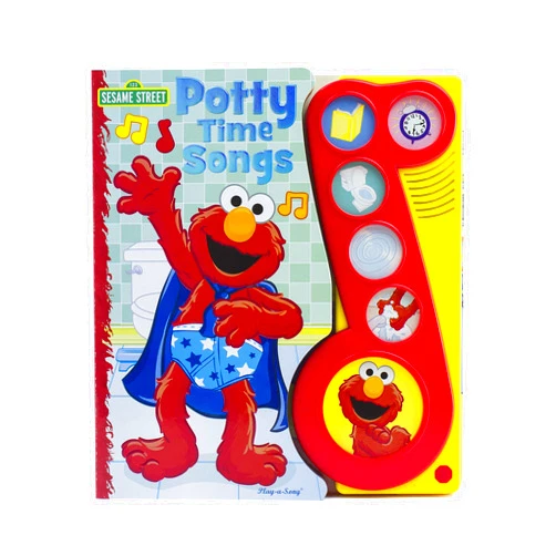 Editors of Phoenix International Publications,Sesame Workshop;Warner McGee;Bob Berry Sesame Street - Elmo Potty time Songs Little Music Note Sound Book - PI Kids