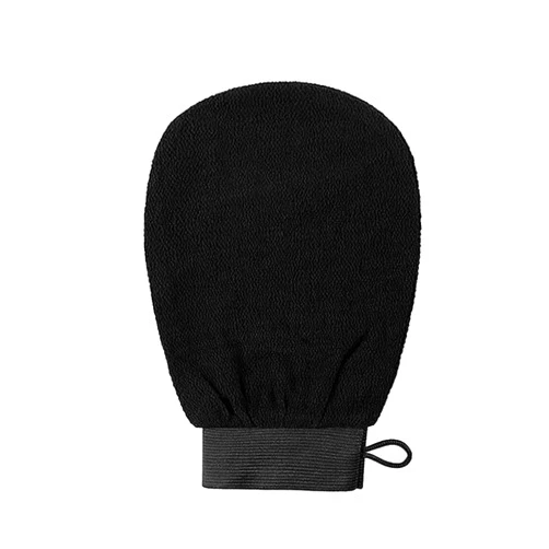 CIDOKAT Exfoliating Mitt for Body Scrub Exfoliator Glove Revive Glow Keesa Exfoliating Glove Exfoliate Bath Korean Deep Exfoliating Gloves for Shower Dead Skin Remover Scrubber Exfoliation 1pcs Black