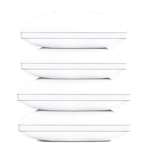 ROUMEA Bed Pillows Set of 4, Grey King Pillows 2 Pack+Grey Queen Pillows 2 Pack, Luxury Hotel Quality, Supportive Queen Pillows with Soft Down Alternative for Back Stomach Side Sleepers, Machine Washable