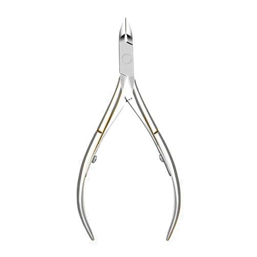 N\A Nipper Double Spring Style For Professional Stainless Steel For Manicure Set Cuticle Nipper Cuticle Trimmer Cuticle Cutter Cuticle Remover For Manicure & Pedicure Spa – MyNa (D501-1 Pack, Silver)