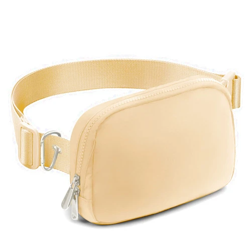 IceROSE Fanny Packs for Women Men, Crossbody Belt Bag with Adjustable Strap Waist Pack for Running Traveling Hiking, Khaki