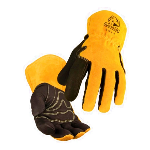 Revco Industries BM88L BSX BM88 Extreme Pig Skin MIG Welding Gloves, Large