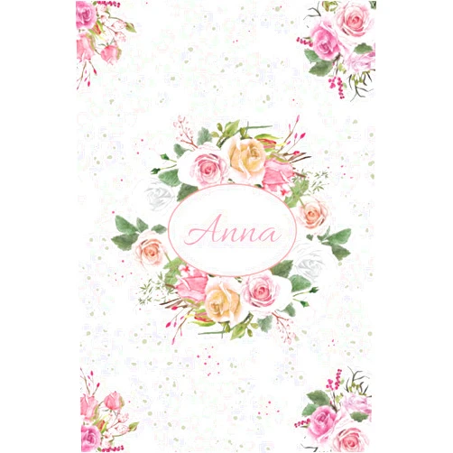 By Tia J. Tyler (Author) Anna: Lined Notebook with Personalized Name ANNA: 6x9 120 Pages - Personalized Name gift, School gifts, Gift for Anna Paperback(art-3): Anna: Lined ... Name gift, School gifts, Gift for Anna