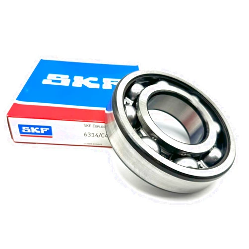 RDV BEARINGS SKF 6314 C4 DEEP Groove Ball Bearing, Open Type, NO Seals 70X150X35 MM