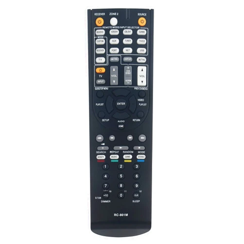 AULCMEET RC-801M Replaced Remote Controller Compatible with Onkyo Home Theater Audio Video Receiver TX-NR509 HT-R648 HT-R990 HT-S7400 HT-S9400THX HT-RC360 HT-R690 HT-S8400 HT-S9400