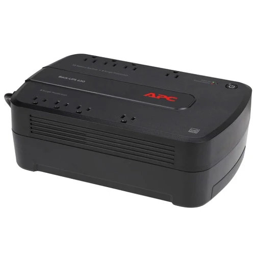 APC UPS Battery Backup Surge Protector, BE650G1, Dataline Protection, Backup Battery Power Supply