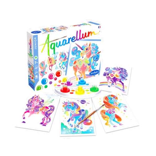 Sentosphère Aquarellum Junior - Unicorns