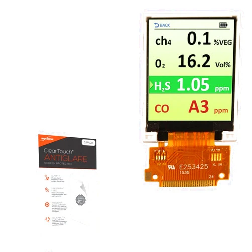 BoxWave Screen Protector Compatible With Newhaven Display NHD-1.8-128160EF-CSXN# - ClearTouch Anti-Glare (2-Pack), Anti-Fingerprint Matte Film Skin