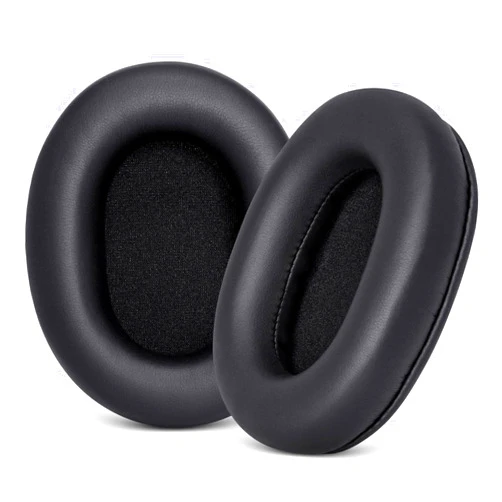 GEVO Replacement Ear Pads for Sony MDR 7506 / MDR V6 / MDR V7 / MDR CD900ST | Softer Protein Leather & Superior Memory Foam, Long Lasting and Durable (Black)