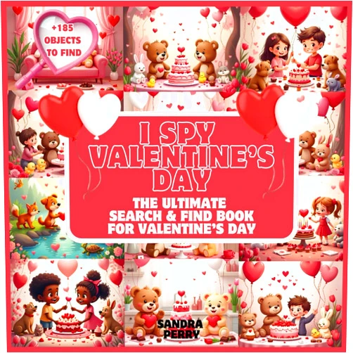 Sandra Perry I SPY VALENTINE'S DAY: THE ULTIMATE SEARCH & FIND BOOK FOR VALENTINE'S DAY (I SPY COLLECTION: The Most Exciting Search & Find Books for Kids!)