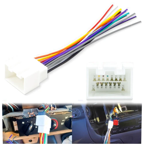 Bedalio Radio Wiring Harness Connector for Ford 1999-2006 F150/F250 Ranger Explorer Escape, 1998-2005 Lincoln Mercury
