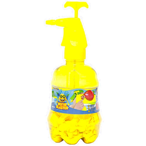 Toyrifik Water/Air Balloon Pumping Station Emoticon Blaster - 500 Balloons Water Filler Balloon Pump Kit- Summer Outdoor Backyard Fun Activity For Kids