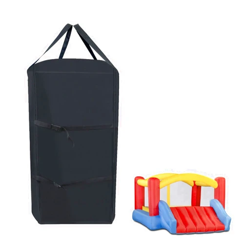 Andacar Storage Bag for Bounce House Inflatable, Portable Boun-cy House Storage Bag Kids Boun-cy Castle Bag Outdoor ju-mp House Bag Black-27.5