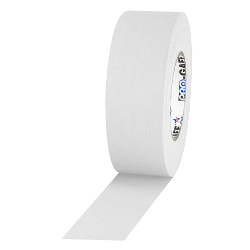 Pro Tapes ProTapes Pro Gaff Premium Matte Cloth Gaffer's Tape With Rubber Adhesive, 11 mils Thick, 55 yds Length, 2