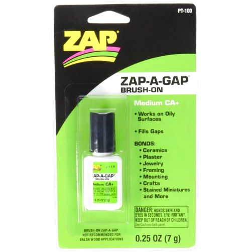 Zapf Creation Pacer Technology (Zap) Brush on Zap a Gap Adhesives, 1/4 oz