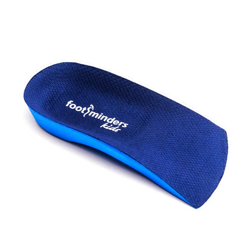 Footminders Kids Orthotic Inserts - Pediatric Arch Support Insoles for Children Ages 7-9 (Pair) - K (Size 1-3½) - Prevent Foot Pain Due to Flat Feet or Low Arches in Children