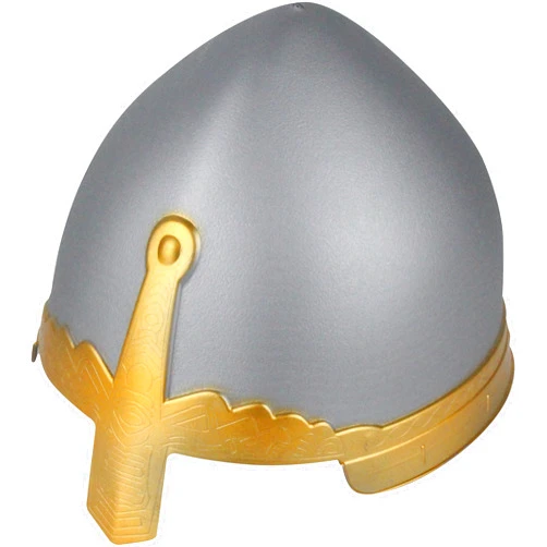 Studio Halloween Adult's Silver Warrior Helmet Costume Accessory