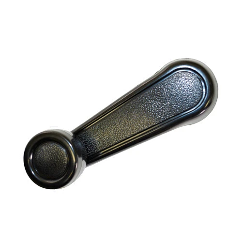 PT Auto Warehouse TO-1021A - Inside Interior Inner Window Crank Handle, Black - Left or Right