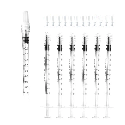 ZWCP 1mL Luer Lock Syringe (No Needle) - Sterile, Individually Wrapped - Pack of 30, Accurate Liquid Measurement, Leak-Proof Design
