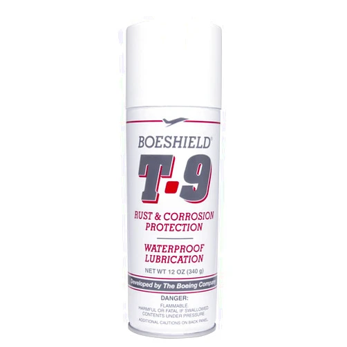 BOESHIELD T-9 Rust & Corrosion Protection/Inhibitor and Waterproof Lubrication, 12 oz.