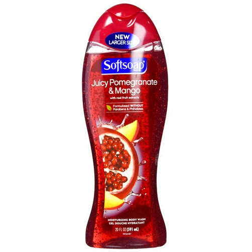 Softsoap Ssbw 20F/591ml Cs Sp Pomegrante & Mango, 1.46875 Fl Oz