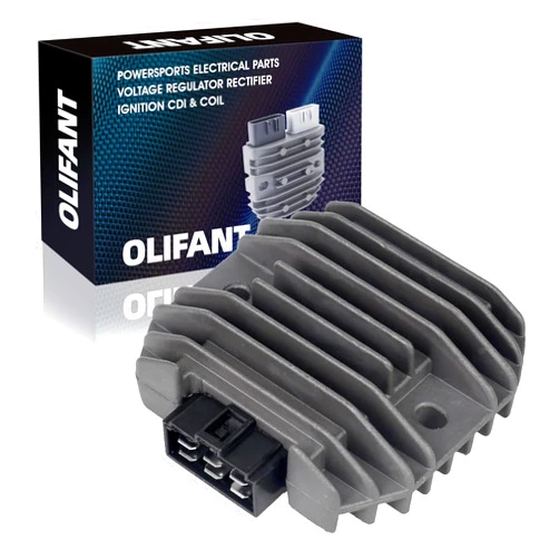 OLIFANT Voltage Regulator Rectifier For Kawasaki FB460 FC400 FC420 FC540/John Deere 130 160 170 175 176 180 185 240 242/John Deere LX Series/John Deere Gator Replace 21066-2056 21066-2070 SH578-12 SH626-12