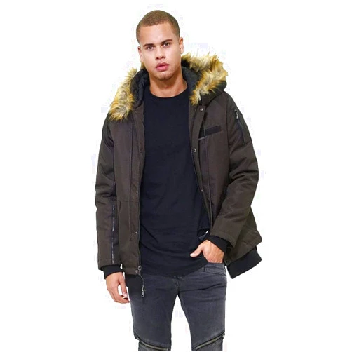 Members Only Men's Oxford Snorkel Jacket