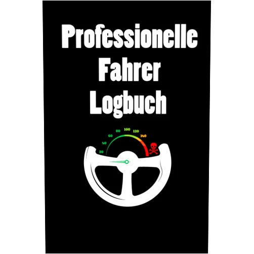 Jack's Logbuch Professionelle Fahrer Logbuch: lustiges Geschenk für Fahranfänger zur bestandenen Fahrprüfung, (German Edition), 6x9