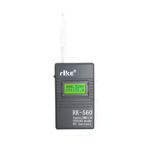 Fumei Portable UHF 400-470MHz / VHF 136-174MHz Frequency Counter CTCSS/DCS Radio Testing Meter with 9V Battery
