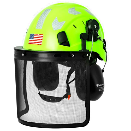 AOLAMEGS Construction Hard Hats with Visor - OSHA Approved Construction Hardhat with Chin Straps