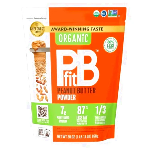 PB Fit Organic PB Fit Peanut Butter Powder 30 OZ, 1.88 Pound (Pack of 1)