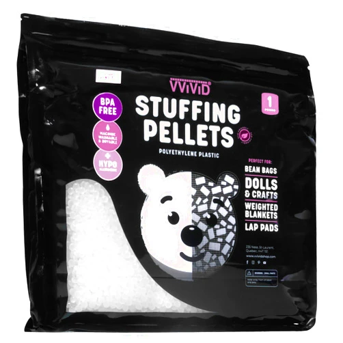 VViViD Eco-Friendly Weighted Stuffing Beads Poly Pellets (1 lb)