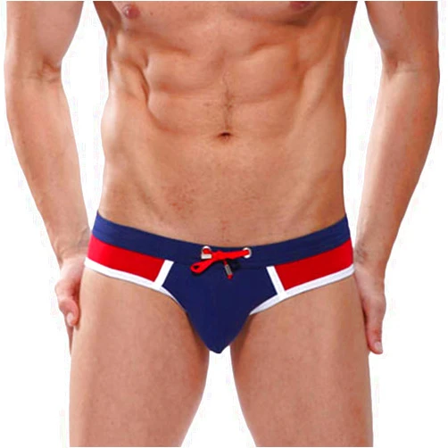 CaveHero Nylon Men's Swimwear Beach Shorts Boxer Swim Trunks Swimsuit Briefs Pants