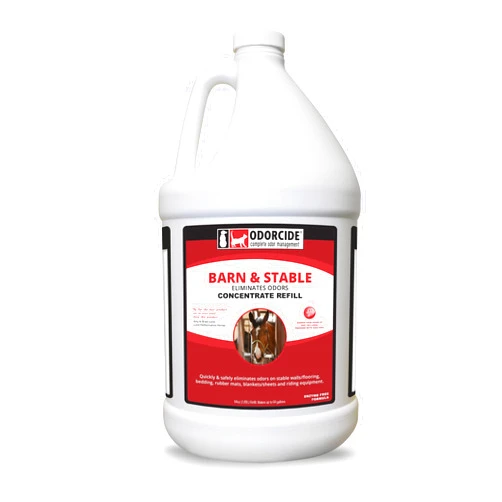 Odorcide Barn & Stable Odor Eliminator for Strong Odor – Cattle & Horse Supplies to Remove Odors – Animal-Safe All Surfaces Deodorizer – Non-Enzymatic Odor Neutralizer Horse Barn Supplies (64 oz)