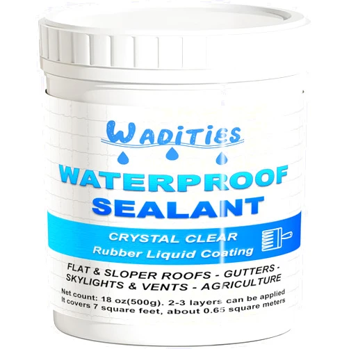 Wadities Invisible Waterproof Agent 18oz, Waterproof Insulating Sealant, Wall Bathroom Roof Waterproof Coating, Transparent Repairing Leak Waterproof Adhesive for Indoor and Outdoor
