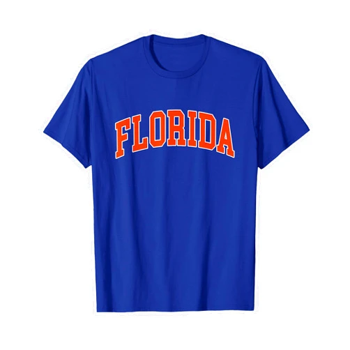 Graphic Crew Inc. Florida - Throwback Design - Classic T-Shirt
