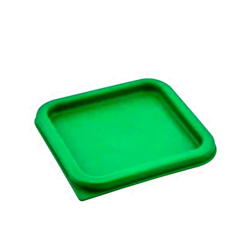 Cambro Small Polyethylene Square Lids for 2 and 4 qt. Food Containers, 6 Pack